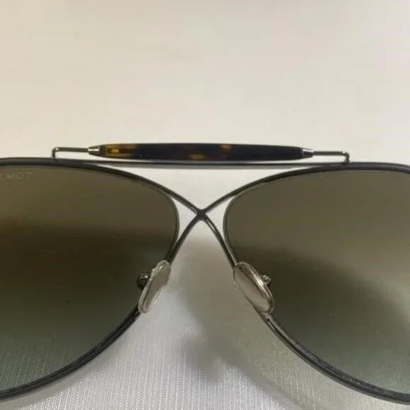 New Tom Ford Unisex Holden Brown Gradient Pilot  Sunglasses FT0818 08G\